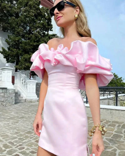 Janeth | Damen Kurz Partykleid | Mini