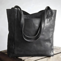 Irish | Damen Groß Umhängetasche | Braun in Schwarz