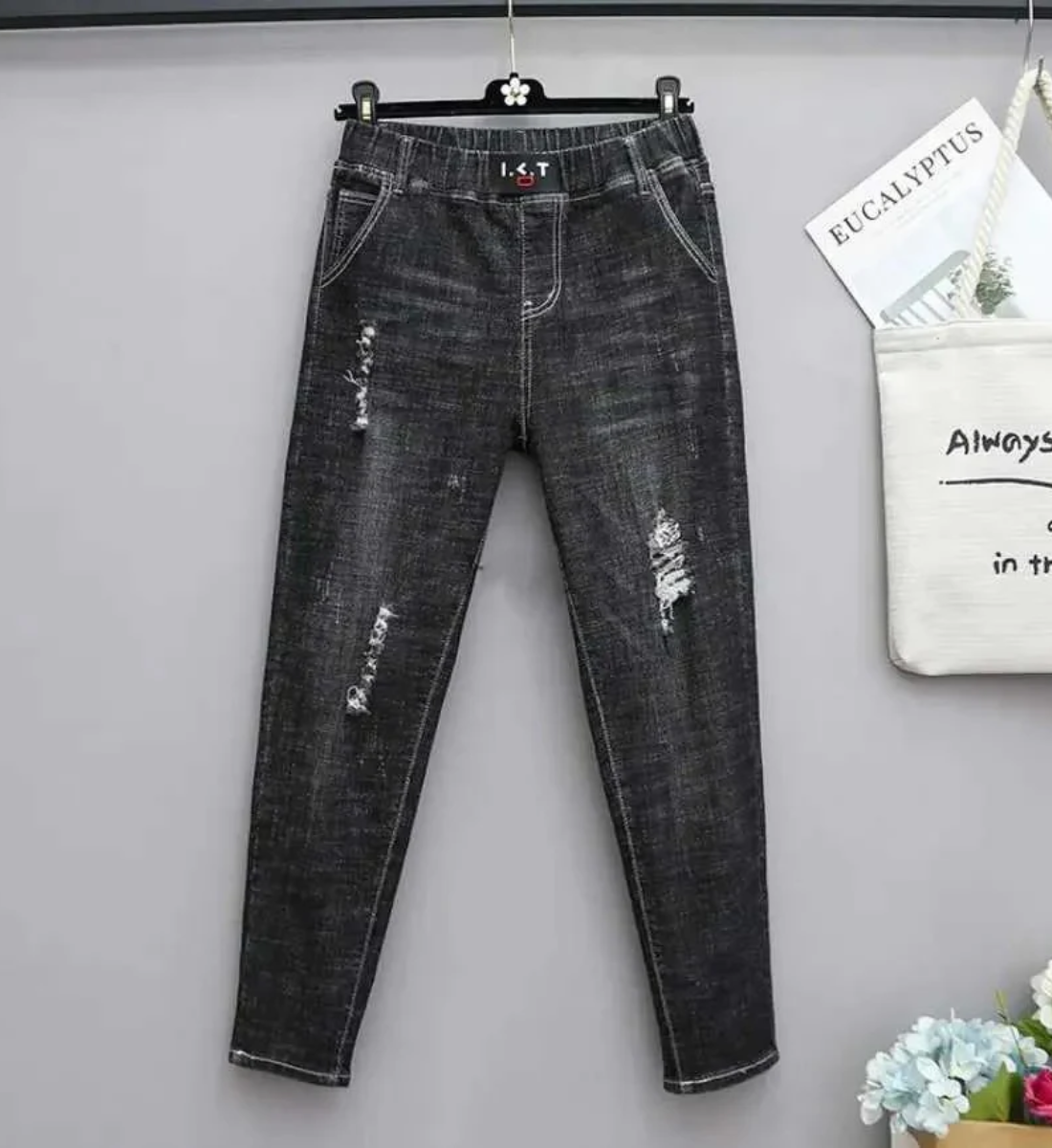 Shara | Damen Baggy Jeans | Lockere Hose