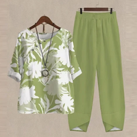 Delancy | Damen Sommer Outfit | Elegant in Grün
