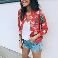 Damen Sommerjacke - Gudrun in Rot