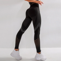 Jesha | Damen Sport Leggings | Trainingshose in Schwarz