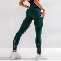 Jesha | Damen Sport Leggings | Trainingshose in Grün