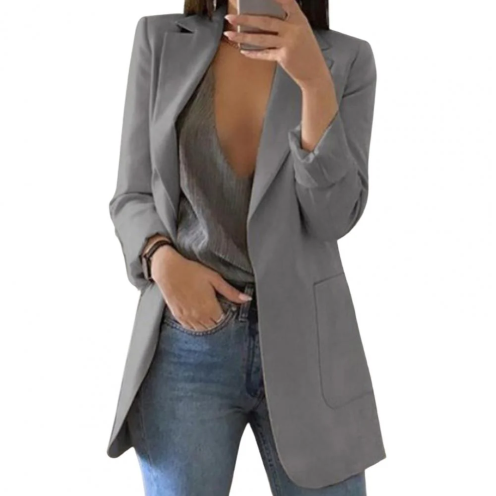 Nika | Damen Elegant Blazer | Schwarz