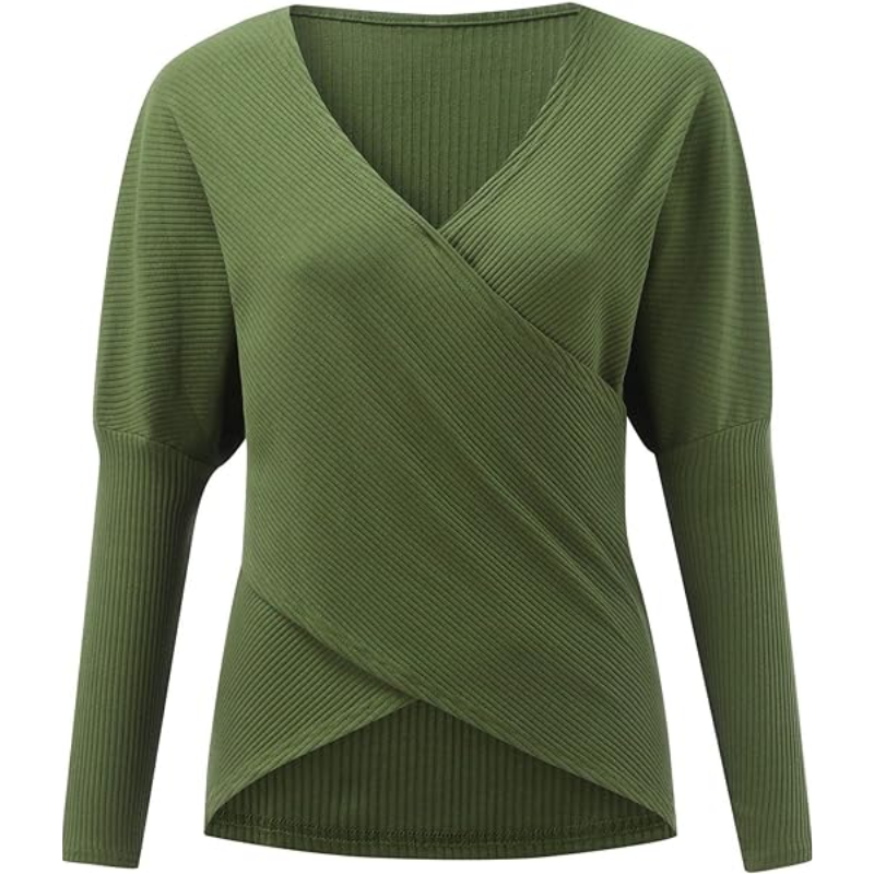 Thesa | Damen Strickpullover | V-Ausschnitt