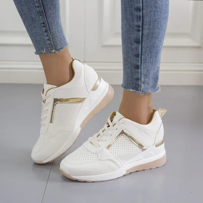 Damen stützende stylische Sneaker | Bequem