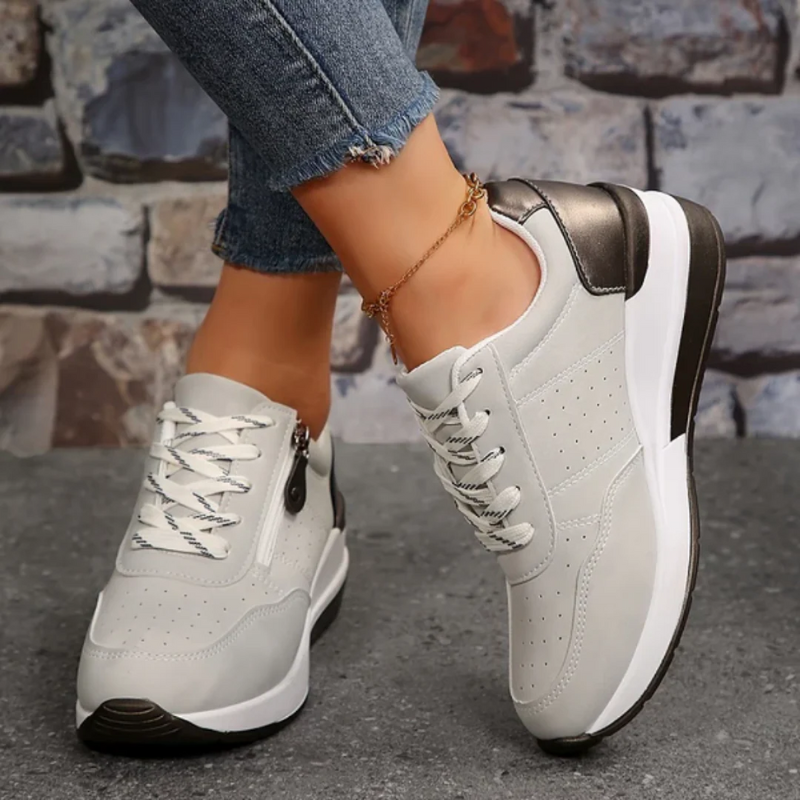 Damen stützende Walkingsneaker | Bequeme