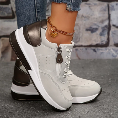 Damen stützende Walkingsneaker | Bequeme