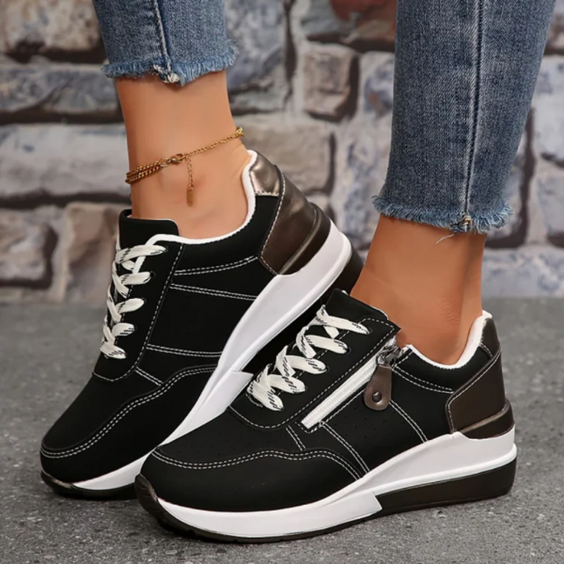 Damen stützende Walkingsneaker | Bequeme