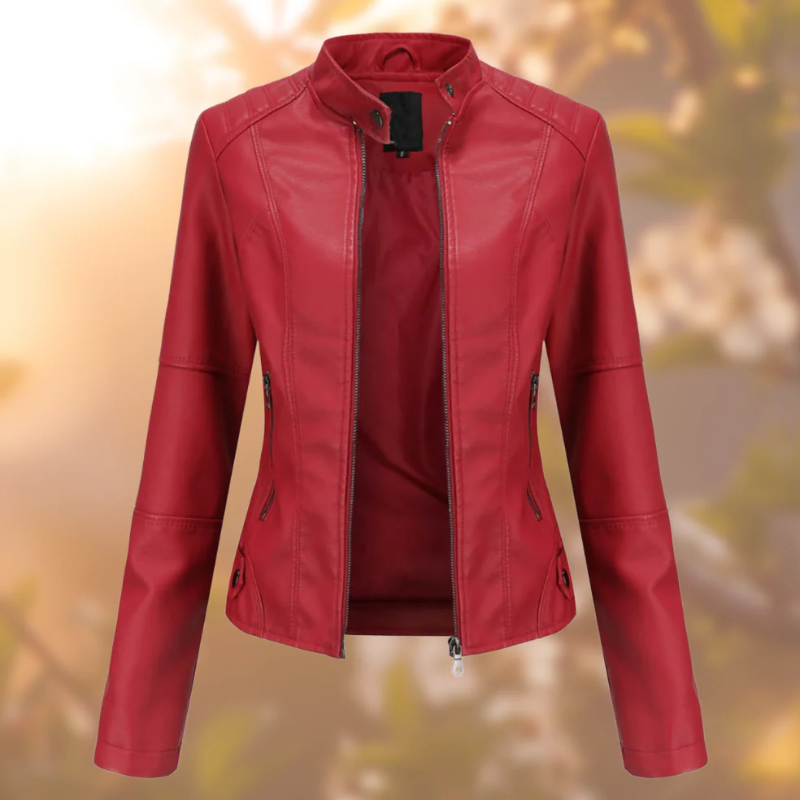 Damen stylische Bikerjacke | Abend
