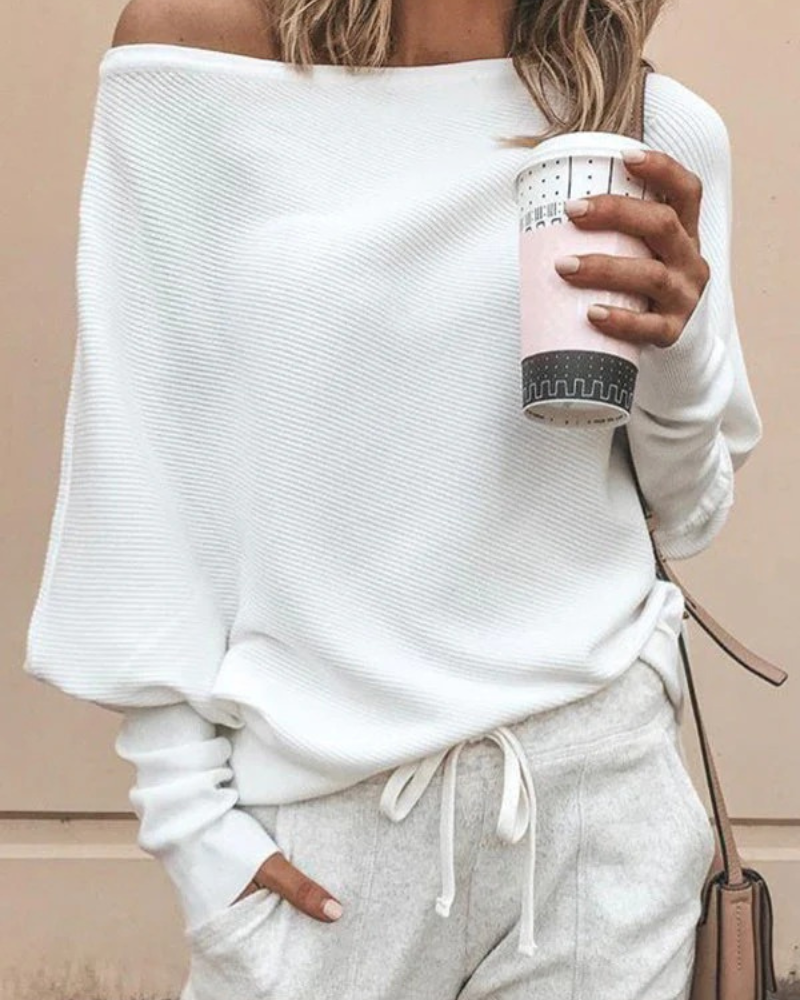 Damen stylischer Pullover | Lange