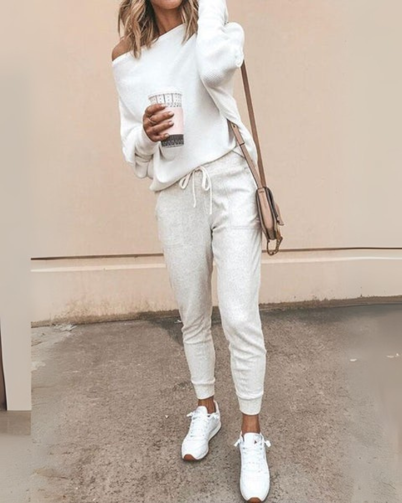 Damen stylischer Pullover | Lange