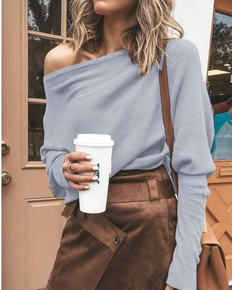 Damen stylischer Pullover | Lange