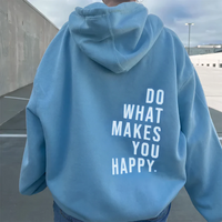 Minna | Damen Sweatshirt Hoodie | Oversized in Blau