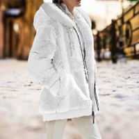 Felicie | Damen Warme Winterjacke | Leichte in Weiß