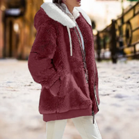 Felicie | Damen Warme Winterjacke | Leichte in Rot