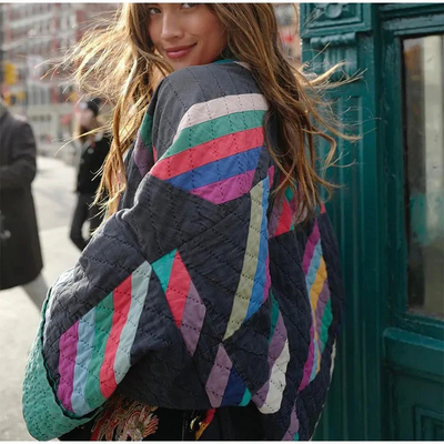 Ida | Damen Vintage Steppjacke | Daunenjacke