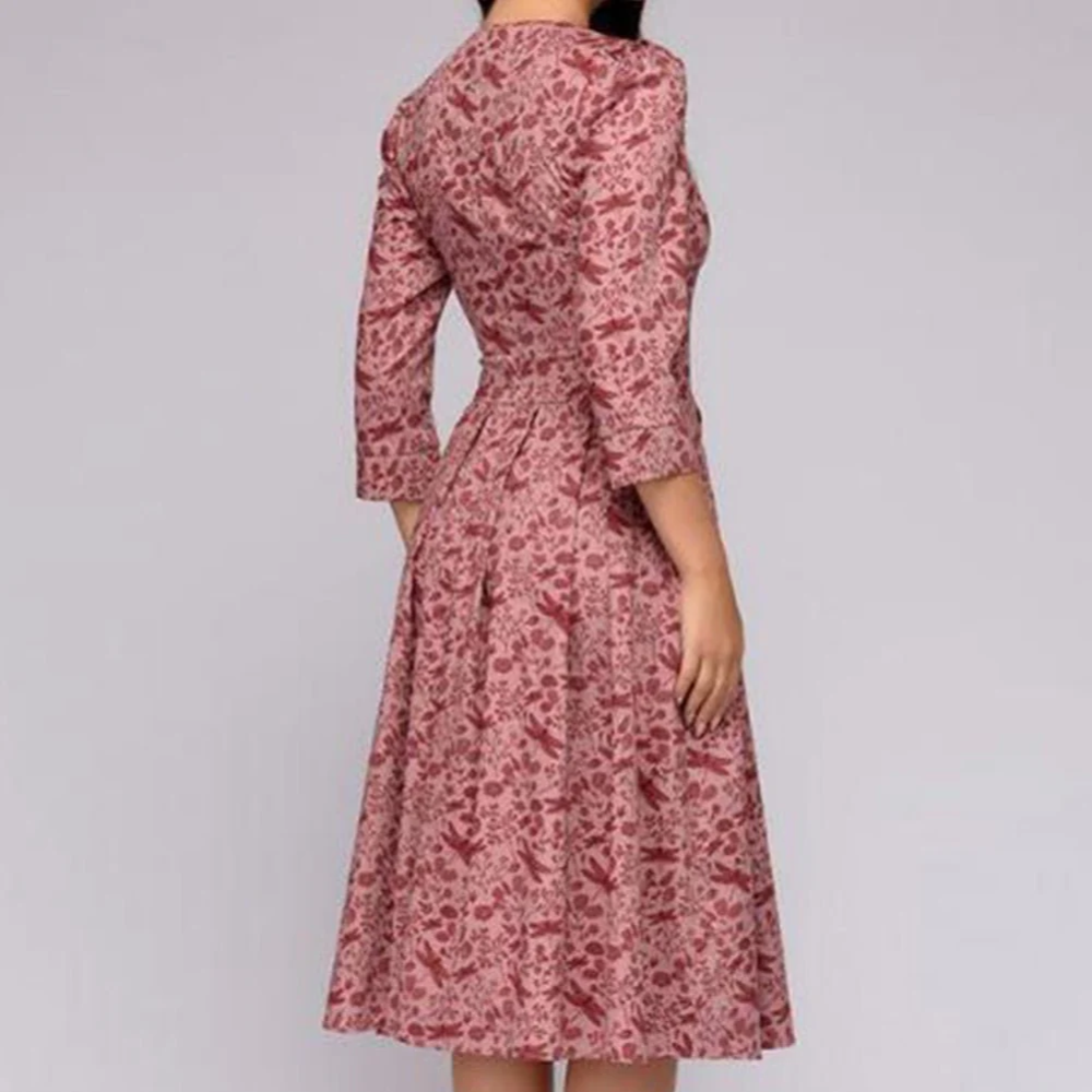 Felize | Damen Elegant Partykleid | Midi