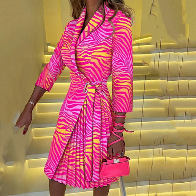 Lieselotte | Damen Festlich Wickelkleid | Midi