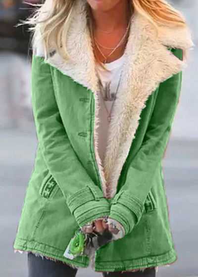 Gloria | Damen Lange Jeansjacken | Schwarz