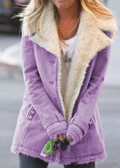 Gloria | Damen Lange Jeansjacken | Schwarz