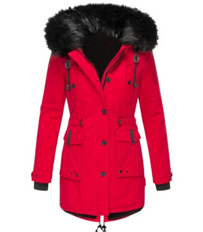 Kaja | Damen Warme Winterjacke | Lang