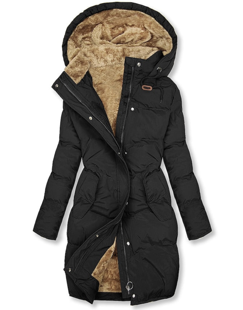 Loella | Warme Winterjacke Damen | Lange