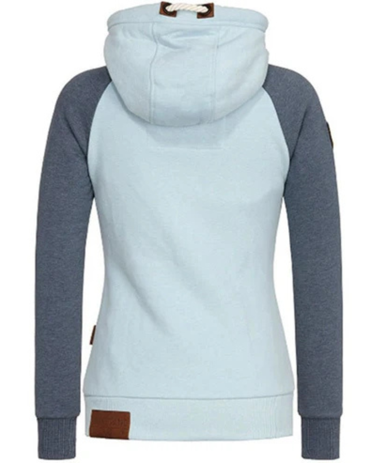 Damen warmer Hoodie | Reißverschluss