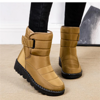 Lenja | Damen Wasserdichte Schneestiefel | Boots in Khaki