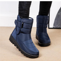 Lenja | Damen Wasserdichte Schneestiefel | Boots in Blau