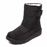 Trixie | Damen Wasserdichte Schneestiefel | Schwarz in Schwarz