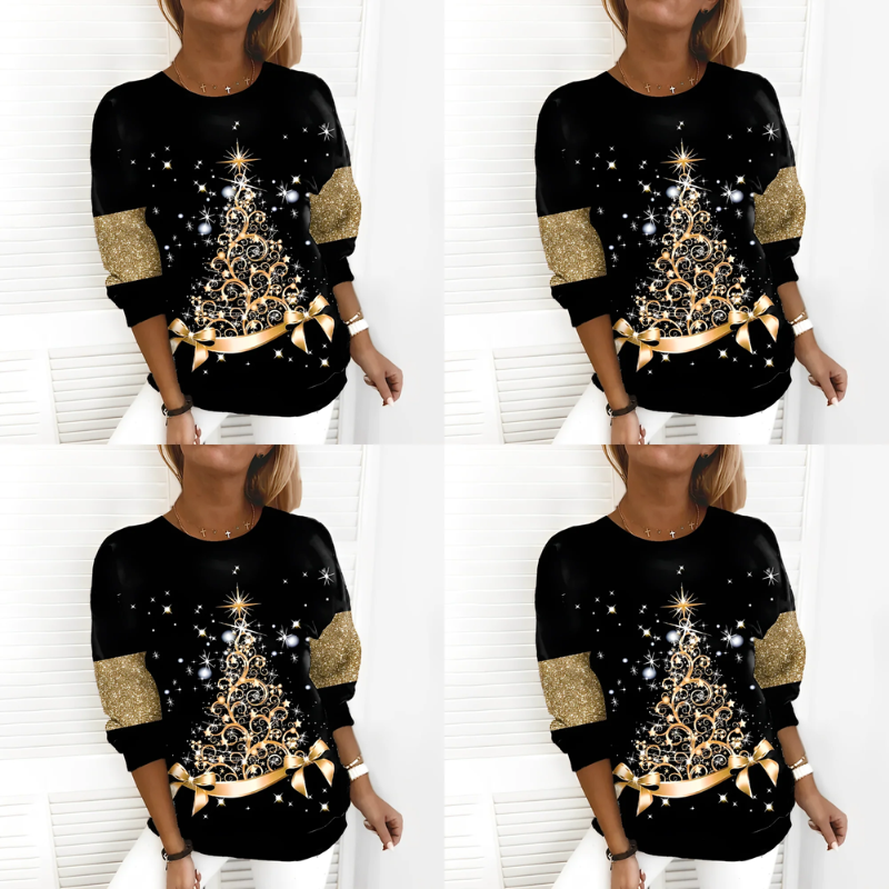 Mathilde | Weihnachtspullover Damen | Elegant