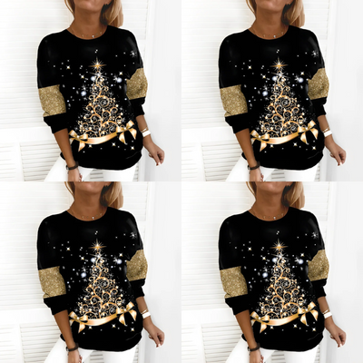 Mathilde | Weihnachtspullover Damen | Elegant