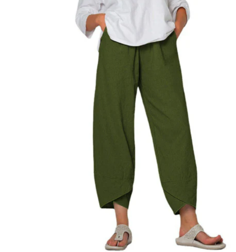 Hannah | Damen Sommer Weite Hosen | Leichtgewicht