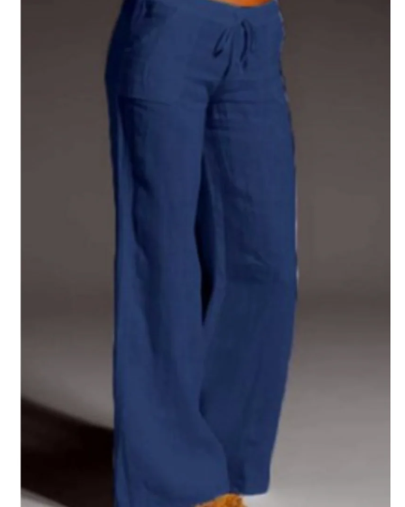 Sybille | Damen Weite Hosen | Stoffhose