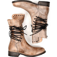 Jamaica | Damen Western Cowboystiefel | Schwarz in Beige
