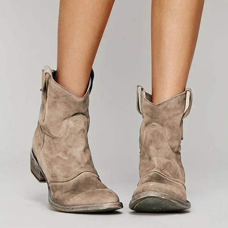 Damen-Westernstiefel im Vintage-Stil | Cowboy