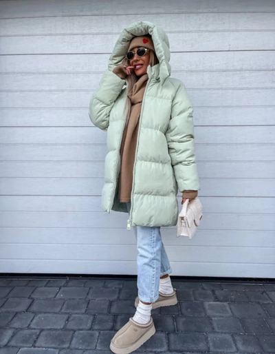 Inez | Damen Winter Daunenjacke | Steppjacke Warme