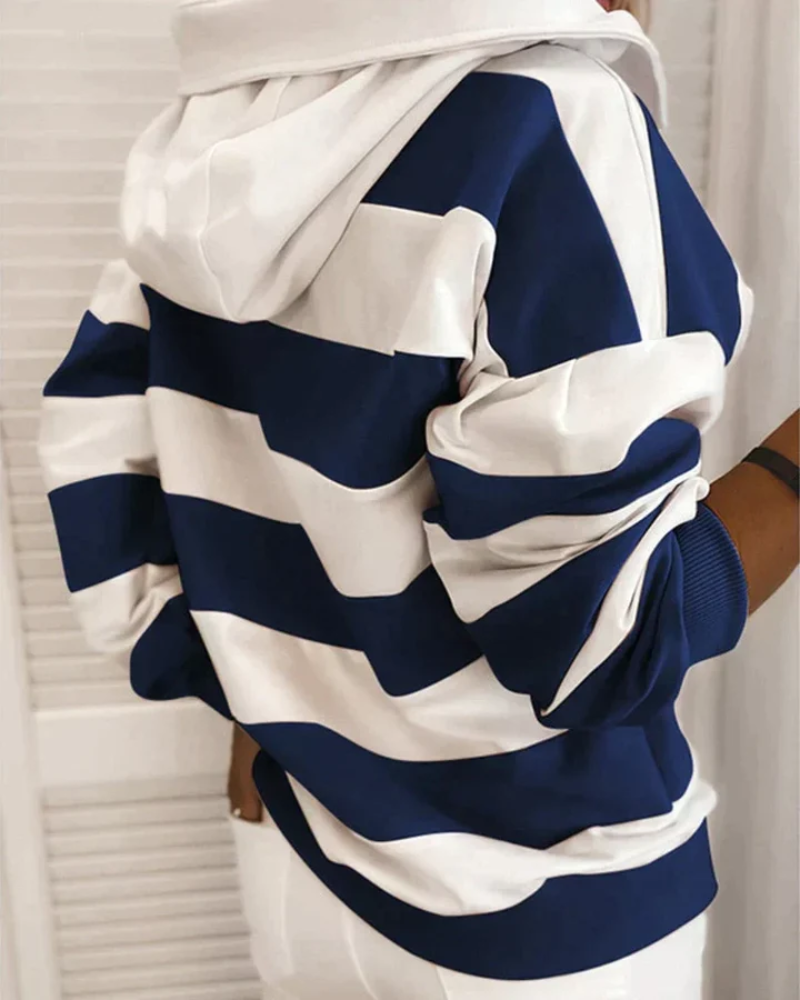 Claudia | Damen Winter Kapuzenpulli | Sweatshirt