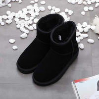 Liliane | Damen Gefütterte Schneestiefel | Winter in Schwarz