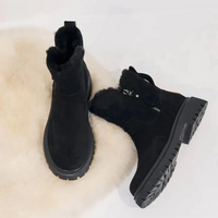 Becca | Damen Wasserdichte Winterstiefel | Schneestiefel in Schwarz