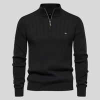 Daniel | Herren Weicher Komfort Pullover in Schwarz