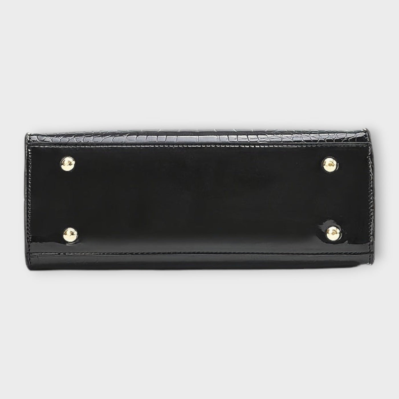 Brava -  Glänzende Krokodilledermuster-Handtasche