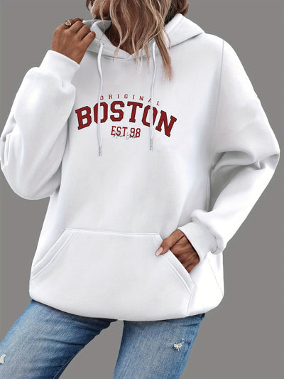 Bostonia™ – Ikonischer College Hoodie