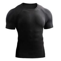 AeroFit T-Shirt für bessere sportliche Leistungen in Schwarz