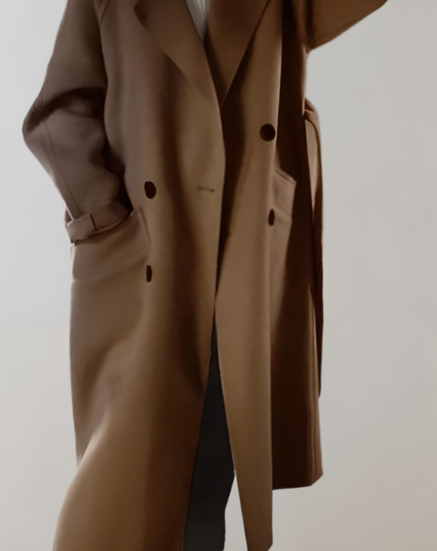 Donna -  Übergroße und lange Manteljacke