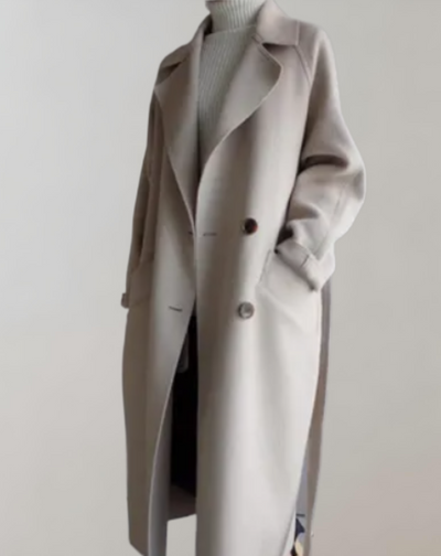 Donna -  Übergroße und lange Manteljacke