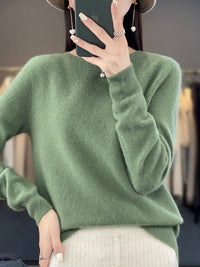Anette | Warmer Pullover für kalte Tage in Türkis