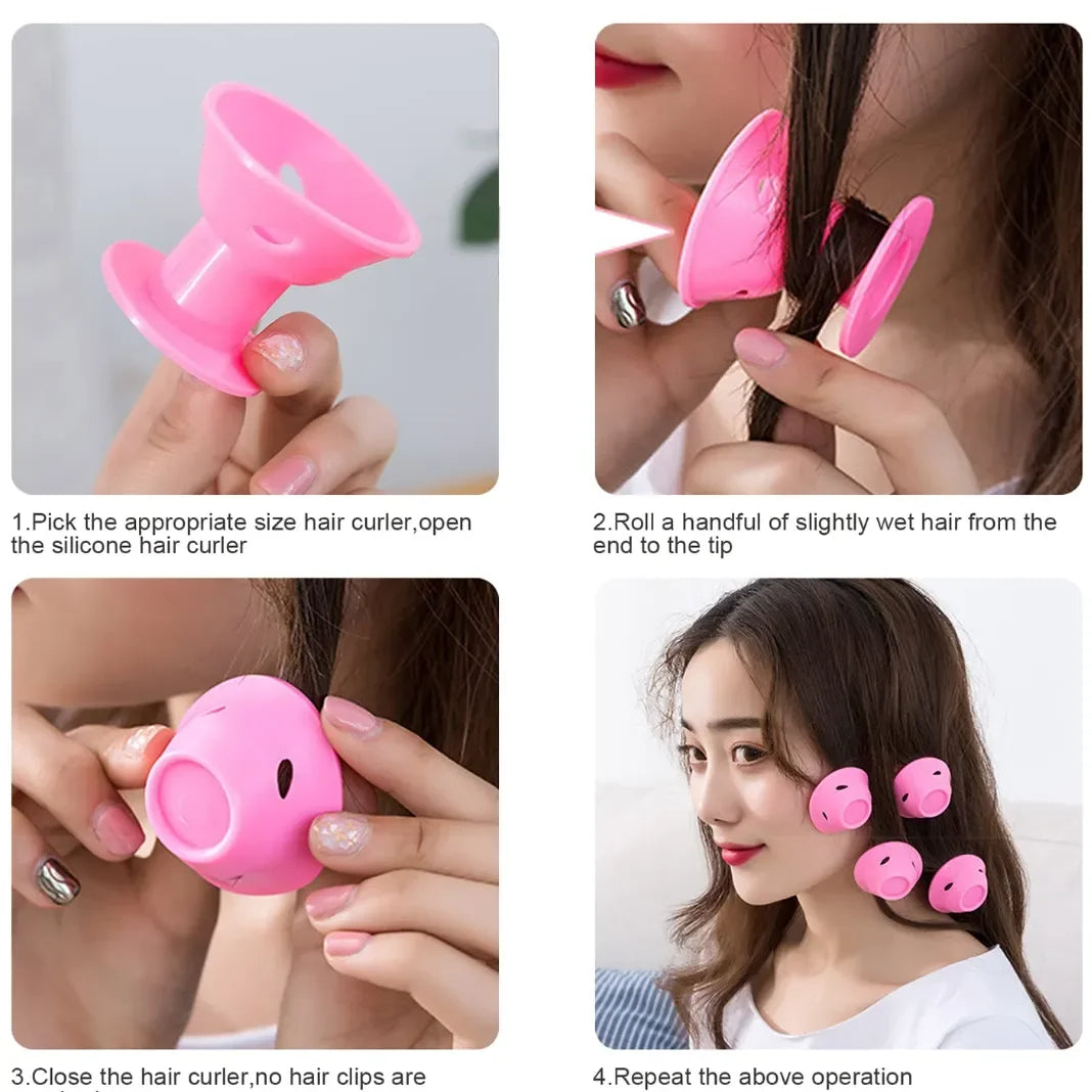 FlexibleWalzen™ Hitzefreie Haarrollen