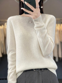 Anette | Warmer Pullover für kalte Tage in Weiß